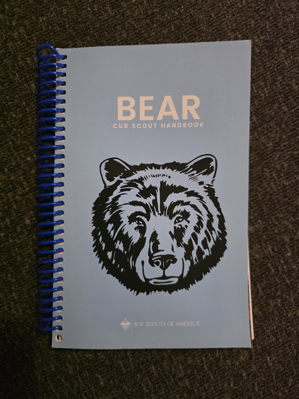 Bear Cub Scout Handbook - Light Blue